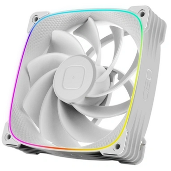  Вентилятор Geometric Future Squama 3003RW-12 Reverse White (1F3003R112100) 120mm / ARGB, PWM, 120x120x30 mm, 800-2250 RPM, 76.0 CFM, 36.4 dBA 