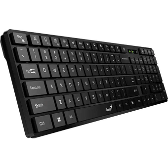  Клавиатура беспроводная Genius SlimStar 7250BT шоколадные клавиши/черный 