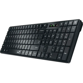  Клавиатура беспроводная Genius SlimStar 7250BT шоколадные клавиши/черный 