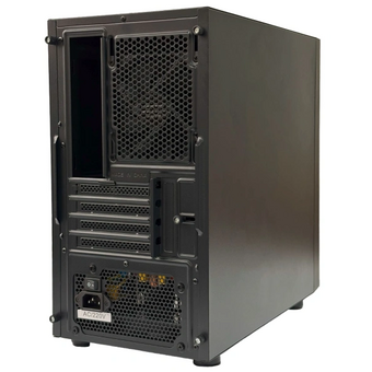  Корпус CityLine SM02BK Black mATX 2xUSB3.0/2xUSB2.0/1x12cm Fan Rear 