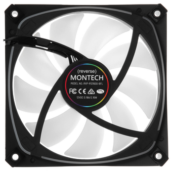  Вентилятор Montech RX120 Pro (MNT-RX120PRO-B) ARGB PWM Black 
