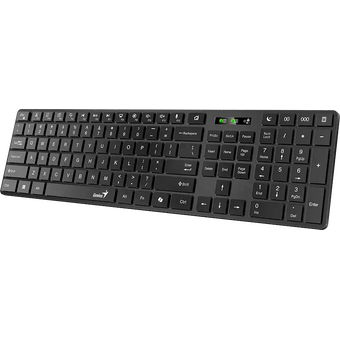  Клавиатура беспроводная Genius SlimStar 7250BT шоколадные клавиши/черный 
