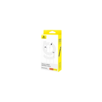  Наушники Baseus Encok CZ17 Semi-In-Ear Wired Earphones Moon White A00170000213-Z1 