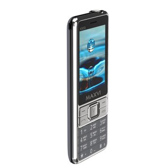  Мобильный телефон Maxvi X900i серый 