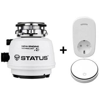 Измельчитель пищевых отходов Status Next 200 Compact Wireles Белый 