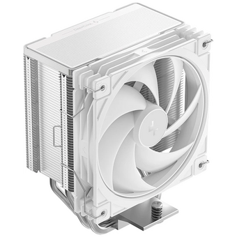 Кулер DEEPCOOL AG600 WH LGA1851/1700/AM5/AM4 (TDP 270W, PWM, Fan 120mm, 6 тепл. трубок, белый) Ret 