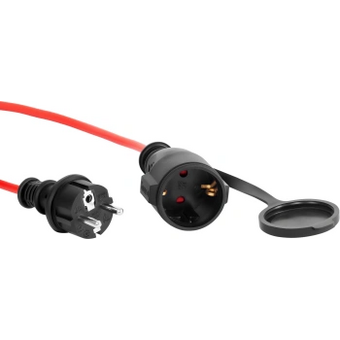  Сетевой удлинитель Buro BU-PS1.20/R-16 20м (1 розетка) красный 