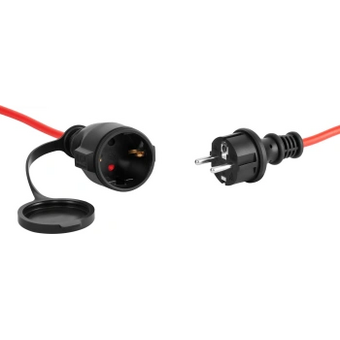  Сетевой удлинитель Buro BU-PS1.20/R-16 20м (1 розетка) красный 