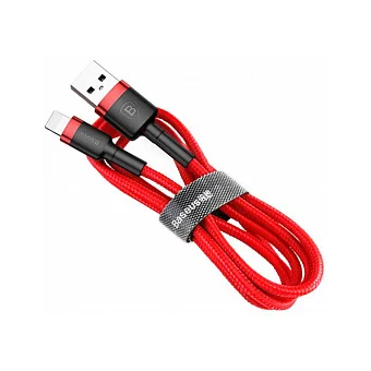  Кабель Baseus CALKLF-R09 cafule Cable USB For iP 2A 3m Red+Red 