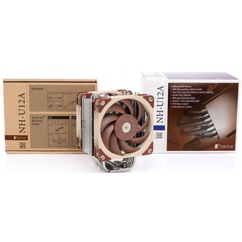  Кулер Noctua NH-U12A, высота 158 мм, 450-2000 об/мин, 23дБА, PWM 