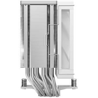  Кулер DEEPCOOL AG600 WH ARGB LGA1851/1700/AM5/AM4 (TDP 270W, PWM, Fan 120mm, 6 тепл. трубок, белый) Ret 
