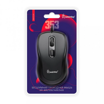  Мышь проводная Smartbuy 353 SBM353K черная 
