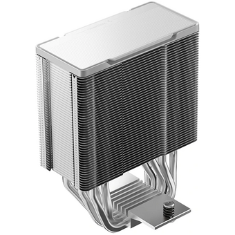  Кулер DEEPCOOL AG600 WH ARGB LGA1851/1700/AM5/AM4 (TDP 270W, PWM, Fan 120mm, 6 тепл. трубок, белый) Ret 