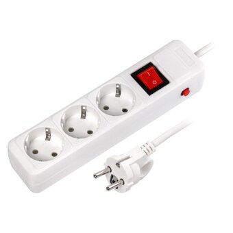 Сетевой фильтр Smartbuy SBSP-3-18-W белый 