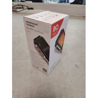  УЦ Мобильный телефон BQ 2430 Tank Power black+gold (плохая упаковка, замена дисплея) 