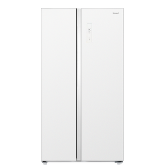  Холодильник Weissgauff WSBS 550 Built-in NoFrost Inverter White Glass 