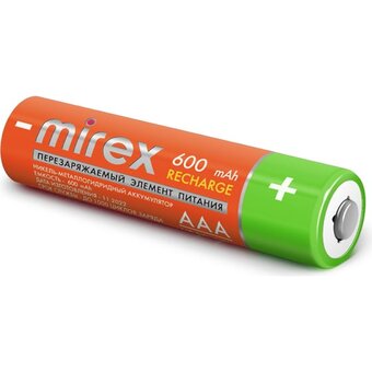 Аккумулятор Mirex Ni-MH HR03/AAA 1000mAh 1,2V (23702-HR03-10-E2) 2 шт 