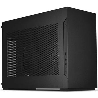  Корпус Lian Li A4H2OX5 (g99.a4h2ox5.r0), Micro-Tower, miniITX, без БП, черный 