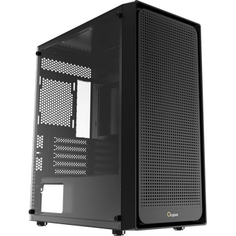  Корпус Ocypus Gamma C50 BK (Gamma-C50-BKG000XX-GL), mATX, без БП, боковая панель из закалённого стекла, USB 3.2 
