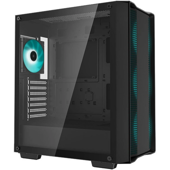  Корпус Deepcool CC560 V2 черный, без БП, ATX, боковая панель из закаленного стекла, USB 3.0, USB 2.0 
