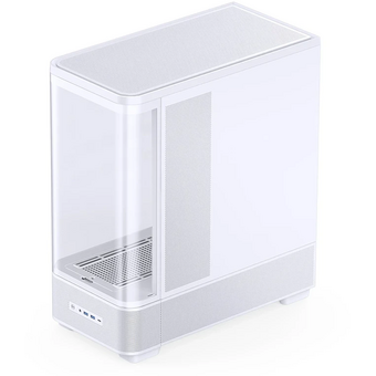  Корпус JONSBO TK-5 White, TG (aquarium), 3x140mm ARGB Fan, 4x120mm ARGB Fan, mini-ITX, mATX, ATX, белый 
