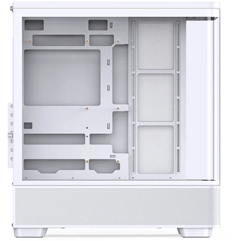  Корпус JONSBO TK-5 White, TG (aquarium), 3x140mm ARGB Fan, 4x120mm ARGB Fan, mini-ITX, mATX, ATX, белый 