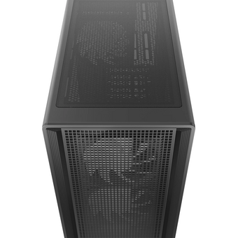  Корпус Deepcool CC550 4F, TG, 4x120mm ARGB Fan, mini-ITX, mATX, ATX, черный 