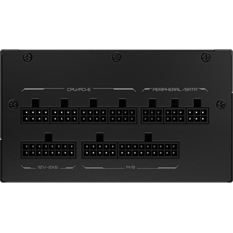  Блок питания Gigabyte GP-GME1000GM PG5, 1000Вт, 80 Plus Gold, 135мм, черный, retail 