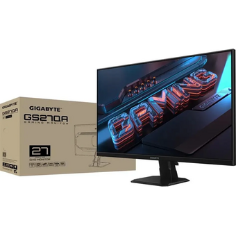  Монитор Gigabyte GS27QA (20VM0-GS27QABT-3EKR) черный IPS LED 16:9 HDMI матовая 1000:1 300cd 178гр/178гр 2560x1440 180Hz DP QHD 5.11кг 