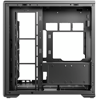  Корпус Deepcool CG590 Mesh 2F, TG (aquarium), 2x120mm ARGB Fan, mini-ITX, mATX, ATX, черный 