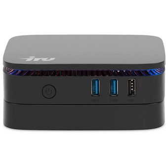  Неттоп IRU 110JLCN (2152163) Cel N4500 (1.1) 8Gb SSD256Gb UHDG Windows 11 Pro GbitEth WiFi BT черный 
