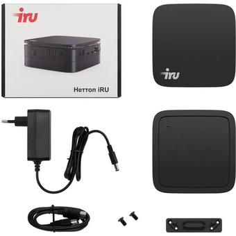  Неттоп IRU 110JLCN (2152163) Cel N4500 (1.1) 8Gb SSD256Gb UHDG Windows 11 Pro GbitEth WiFi BT черный 