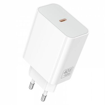  СЗУ BOROFONE BA109A Star single port PD40W charger EU белый 