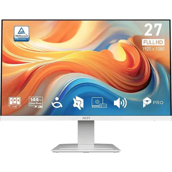  Монитор MSI Pro MP273W E14A (9S6-3PB4CH-265) белый 