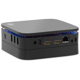  Неттоп IRU 110JLCN (2152163) Cel N4500 (1.1) 8Gb SSD256Gb UHDG Windows 11 Pro GbitEth WiFi BT черный 