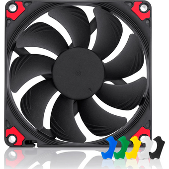  Кулер Noctua NF-A9x14 HS-PWM chromax.black.swap (92x92x14mm, 4-pin PWM, 33.84CFM, 23.6dBA, 2500RPM, Black) 