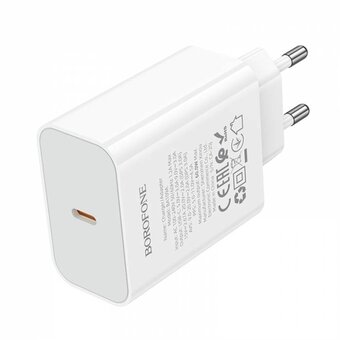  СЗУ BOROFONE BA109A Star single port PD40W charger EU белый 