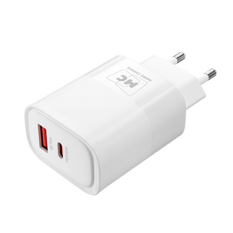  СЗУ More Choice NC82a 1USB+1Type-C 3.0A QC3.0+PD35Вт Type-C+Type-C PD60Вт White 