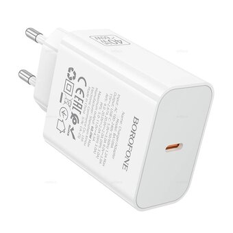  СЗУ BOROFONE BA109A Star single port PD40W charger set C to C EU белый 