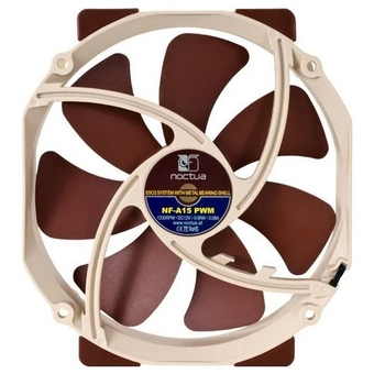  Вeнтилятор Noctua NF-A15 PWM (NF-A15 PWM) - 140mm, 1200 об/мин, 19.2 дБ, 4-pin PWM 