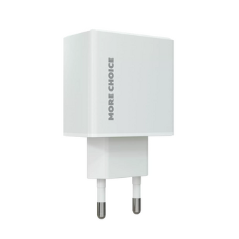  СЗУ More Choice NC60 1USB-C 3.0A PD 20W White 