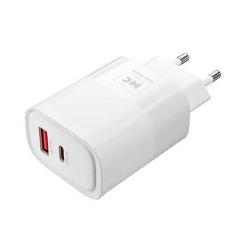  СЗУ More Choice NC81/НС81 1USB+1Type-C 3.0A QC3.0+PD20Вт White 