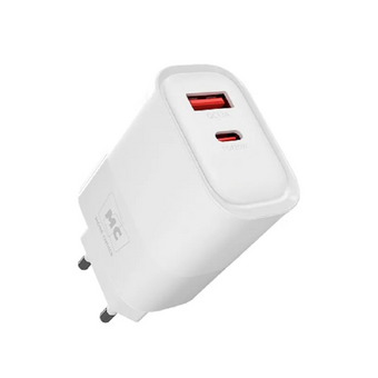  СЗУ More Choice NC81/НС81 1USB+1Type-C 3.0A QC3.0+PD20Вт White 