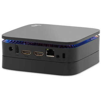  Неттоп IRU 110JLCN (2152163) Cel N4500 (1.1) 8Gb SSD256Gb UHDG Windows 11 Pro GbitEth WiFi BT черный 