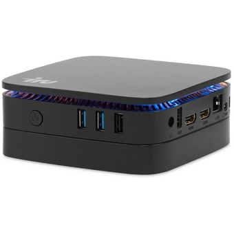 Неттоп IRU 110JLCN (2152163) Cel N4500 (1.1) 8Gb SSD256Gb UHDG Windows 11 Pro GbitEth WiFi BT черный 