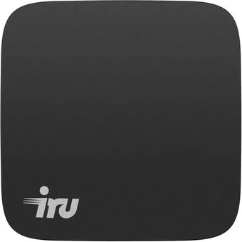  Неттоп IRU 110JLCN (2152163) Cel N4500 (1.1) 8Gb SSD256Gb UHDG Windows 11 Pro GbitEth WiFi BT черный 