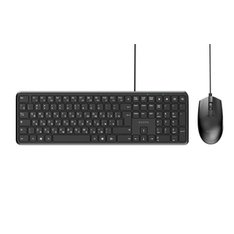  Комплект клавиатура+мышь NERPA NRP-KG100-W-BLK KG100 черный 