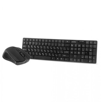  Комплект клавиатура+мышь Smartbuy One 229352AG SBC-229352AG-K черный 