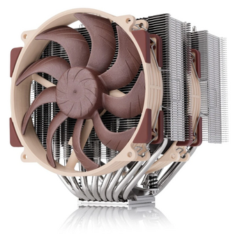  Кулер Noctua NH-D15 G2 HBC (228W, 4-pin PWM, 168mm, Al/Cu, 8x6mm, 2x140mm, 91.5CFM, 24.8dBA, 1500RPM, S: 1851/1700/1200/115X) 