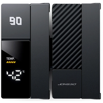  Кулер JONSBO CC90 Black LGA1851/1700/1200/115X/AM5/AM4 (TDP 285W, PWM, 130mm Black Fan + 120mm Black Fan, 6 тепловых трубок, медная база) 